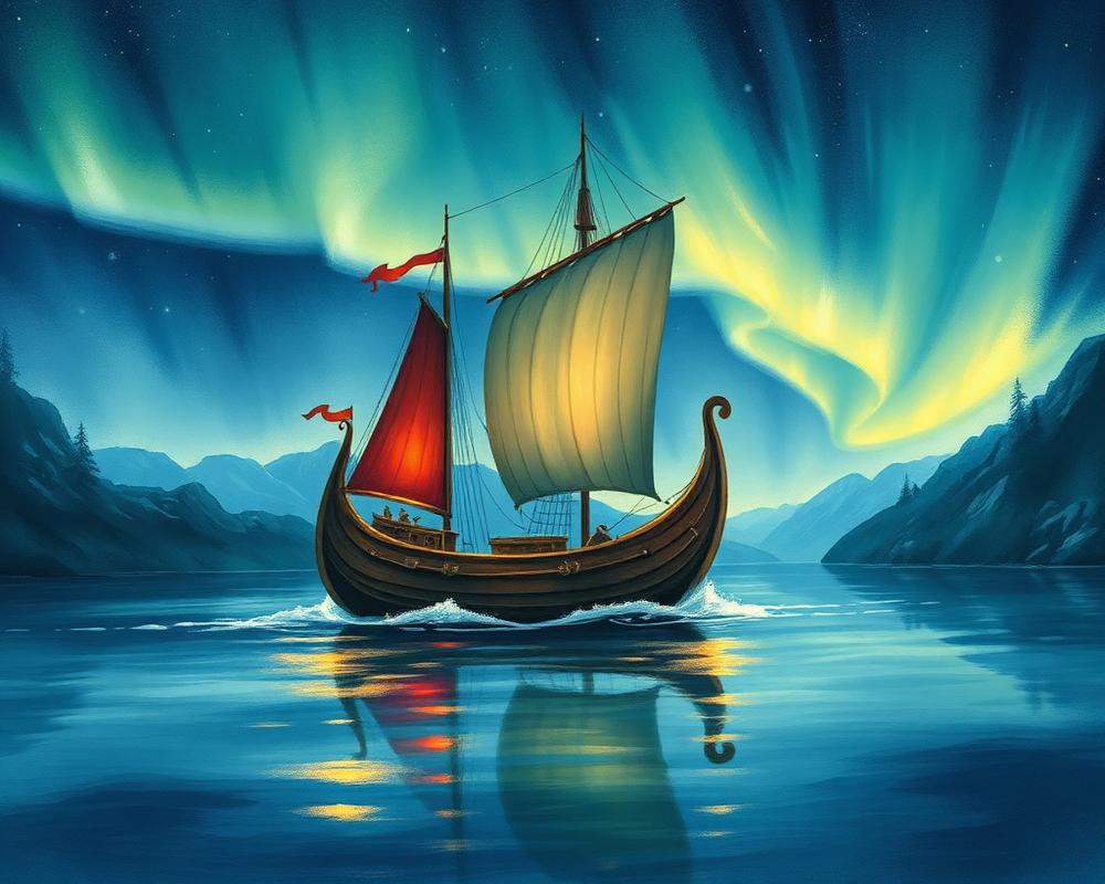 Viking Voyage illustration